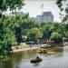 Причал катамаранов в городе Днепр