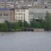 Заброшенный пирс в городе Череповец