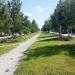 Аллея в городе Южноуральск