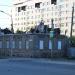 Руины сгоревшего дома в городе Самара