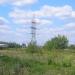 Electricity pylon in Sofiivska Borschahivka city
