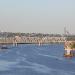 Железнодорожный мост через реку Самару в городе Самара