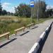 Автобусная остановка «Южноуральск» в городе Южноуральск