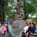 Saint Elisabeth of Hungary monument in Bratislava city