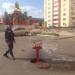 Пожежний гідрант в місті Бровари