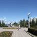 Клумба в городе Самара