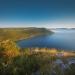 Впадение реки в водохранилище