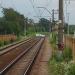 Железнодорожный переезд в городе Щёлково