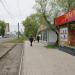 Старое место трамвайной остановки «Индустриальная» в городе Хабаровск