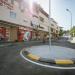 Roundabout in Tirana city