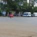 Конечная автобусная остановка «Посёлок ДОК» в городе Тюмень