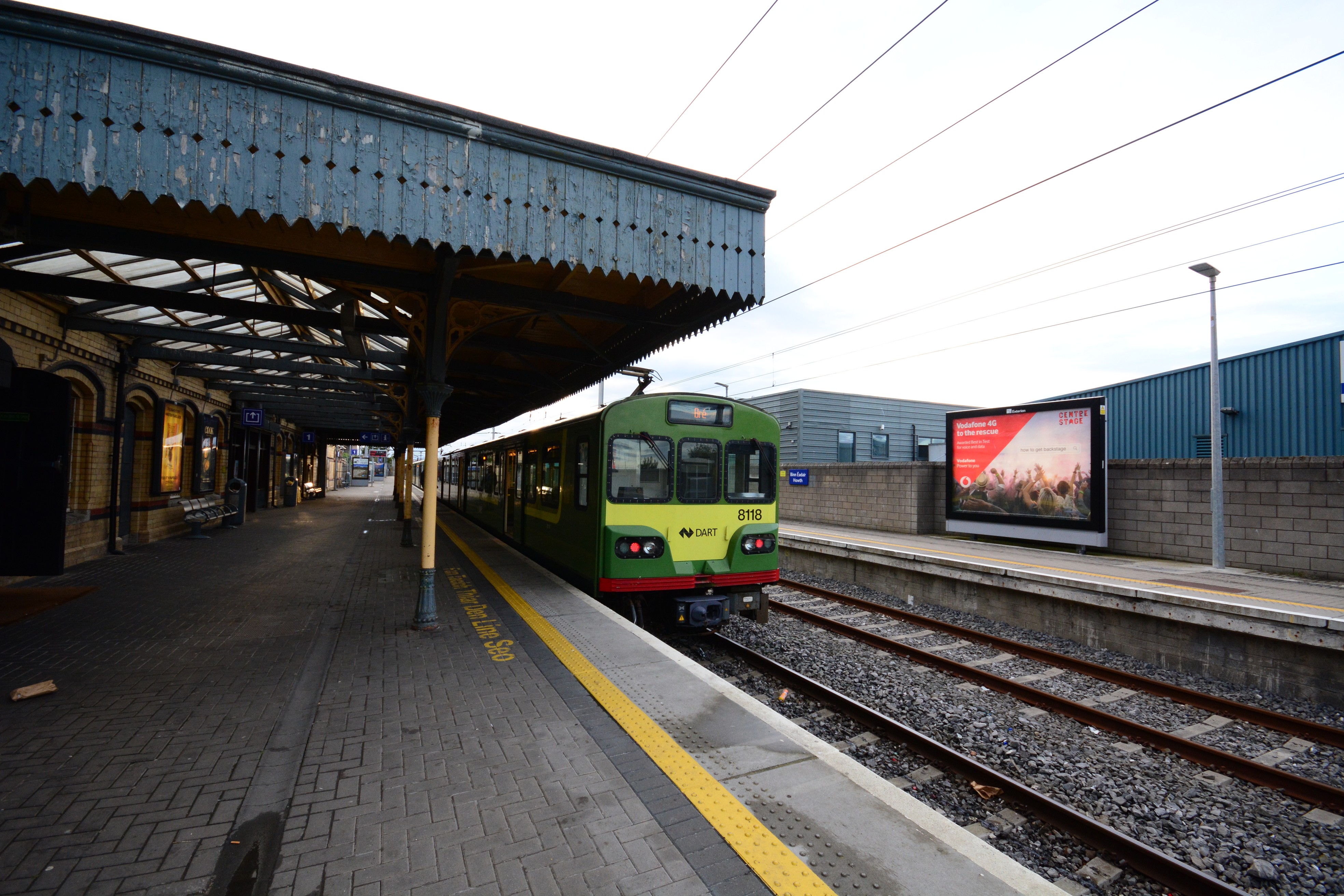 Howth railway station DART Dublin