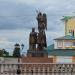 Памятник святым Петру и Февронии в городе Чебоксары
