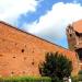 Fragment murów miejskich in Olsztyn city