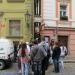 One Man's Street in Prague city