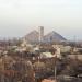Недостроенный копёр в городе Торецк