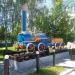 Макет паровоза Черепановых в городе Новоалтайск