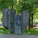 August Jakobsoni monument in Pärnu city
