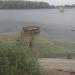 Полузатопленная башня в городе Энгельс