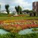 Цветочная клумба в городе Екатеринбург