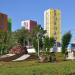 Цветочная клумба в городе Екатеринбург