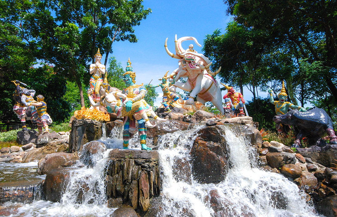 28. The Ramayana Garden