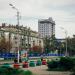 Площадка под строительство будущей станции метро «Театральная» в городе Днепр