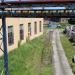 Abandoned railroad turntable