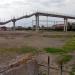 Pedestrian bridge under construction