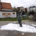 Fontanna Jasia Rybaka in Sopot city