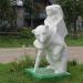 Скульптура «Маша и медведь» в городе Няндома