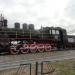 Паровоз-памятник Эм 723-37 в городе Няндома
