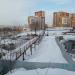 Ранее здесь был пешеходный мост в городе Уфа