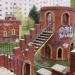 Детский кирпичный игровой замок (ru) in Sergiyev Posad city