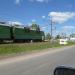 Железнодорожный переезд в городе Бор