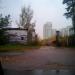 Разрушенный КПП в городе Нахабино