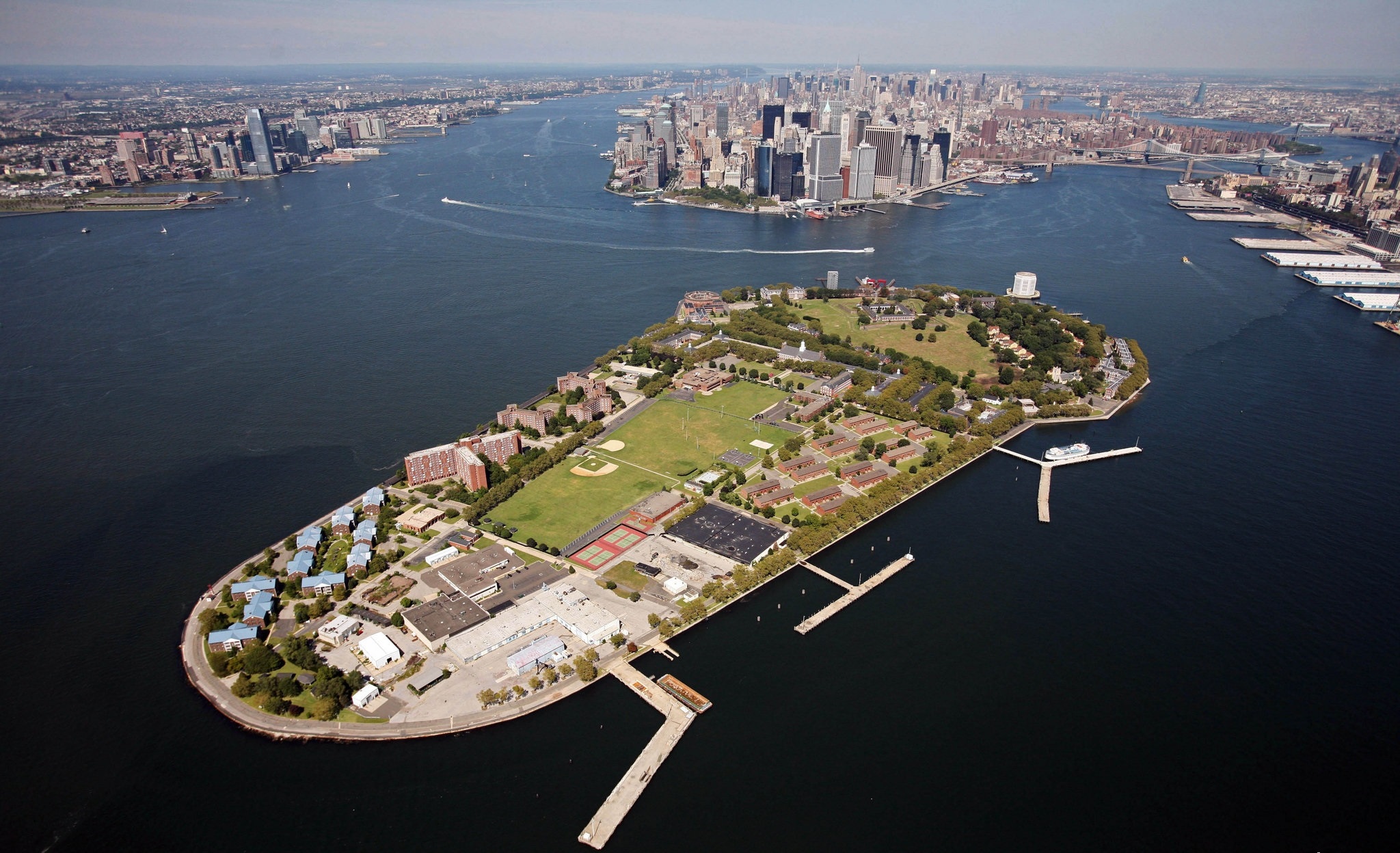 Governor S Island New York City New York Place With Historical