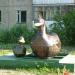 Скульптурная композиция «Утка и утёнок» в городе Барнаул