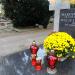 The tomb of Jacek Janczarski in Warsaw city