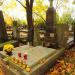 The grave of Aleksander Walicki in Warsaw city