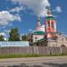 Территория храма Святых апостолов Петра и Павла в Новинках в городе Вологда