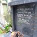 The grave of Andrzej Braun in Warsaw city