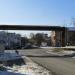 Трубопровод над улицей в городе Екатеринбург