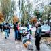 Стихийный рынок в городе Запорожье