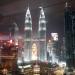 Petronas Twin Towers in Kuala Lumpur city