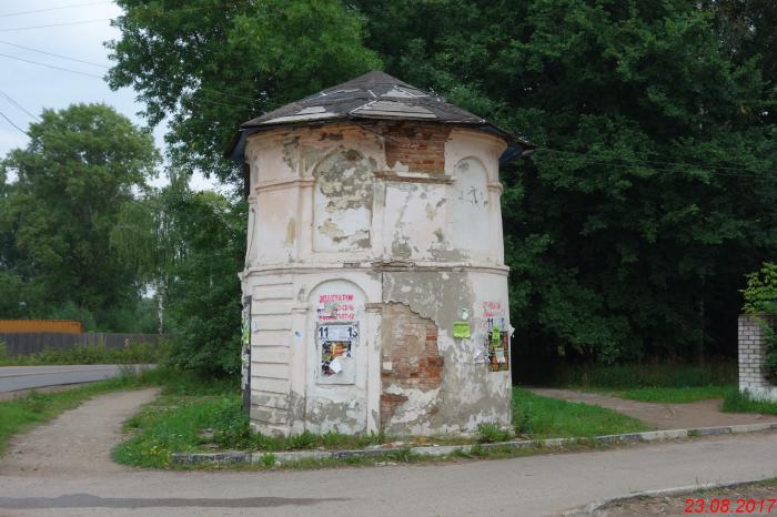 Старые виды город Осташково фото цветные