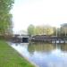 Westlandgrachtsluis in Amsterdam city
