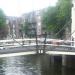Zandhoekbrug in Amsterdam city