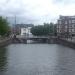 Zoutkeetsbrug in Amsterdam city