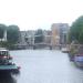Drieharingenbrug in Amsterdam city